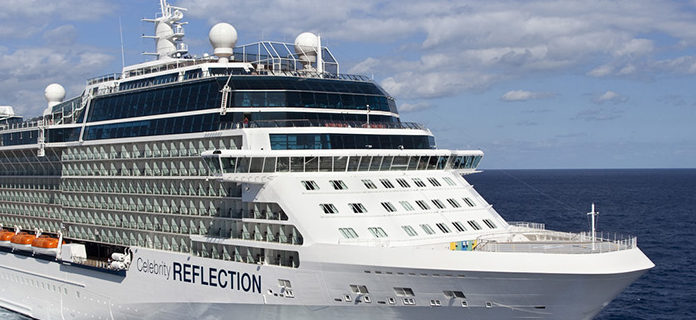 Celebrity Reflection Cruise Ship in Mykonos Port